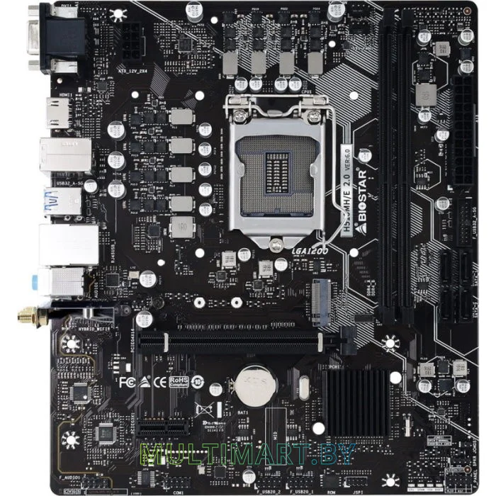 Материнская плата BIOSTAR H510MH/E 2.0 Ver. 6.0